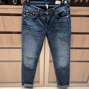 Rag and bone Dre low rise slim boyfriend jeans